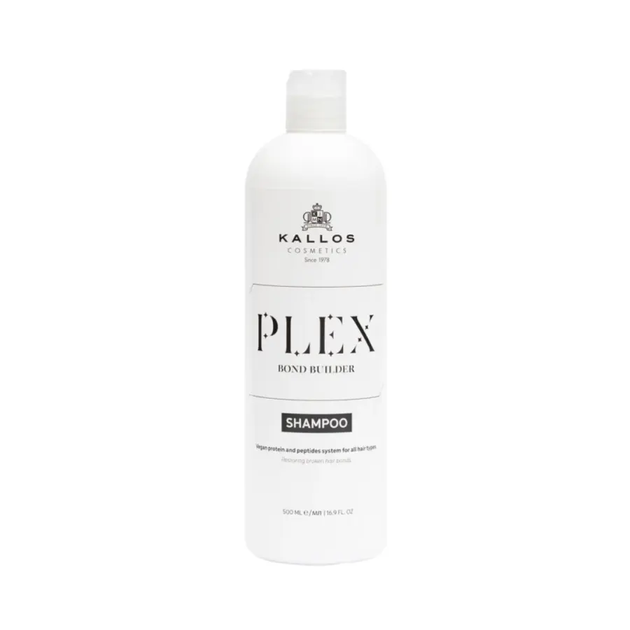 Kallos Plex Bond Builder shampoo with vegetable protein and Peptide complex 1000 ml