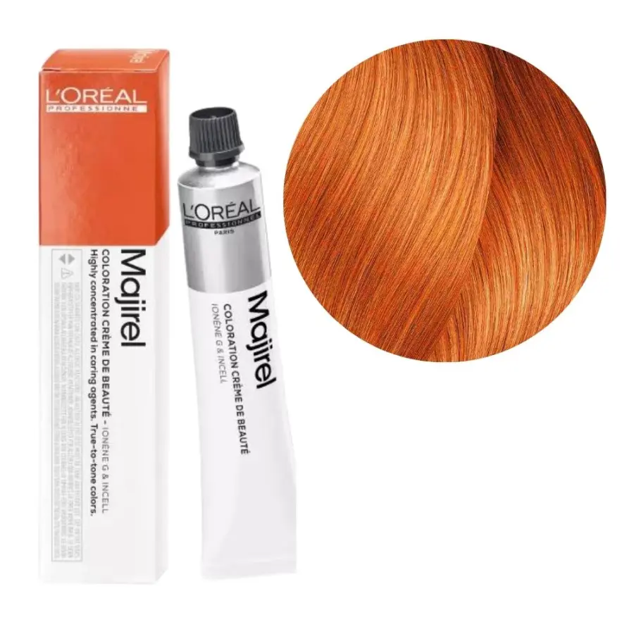 L'Oréal Professionnel Majirouge/Majirel 7.45 50 ml POŠKOZENÝ OBAL